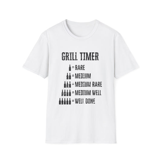 Camiseta con temporizador de parrilla