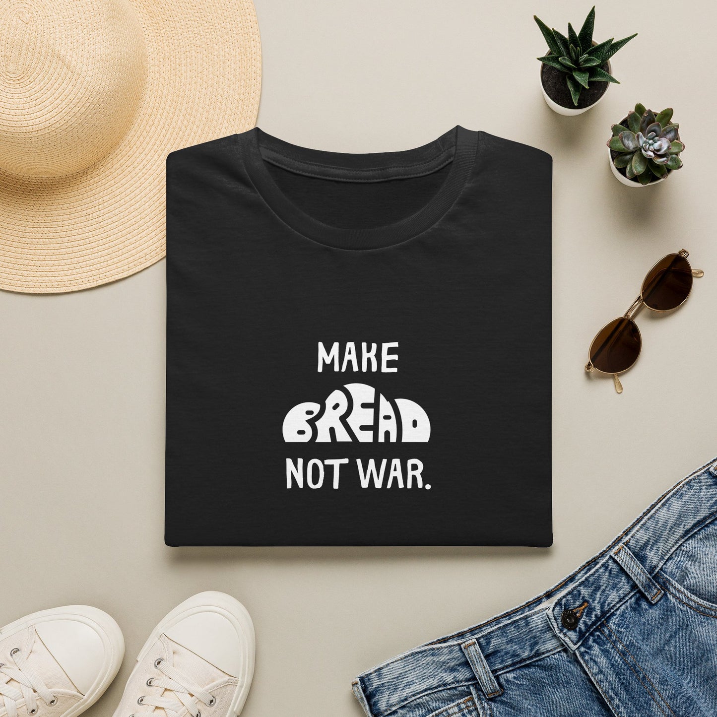 Make Bread Not War T-Shirt