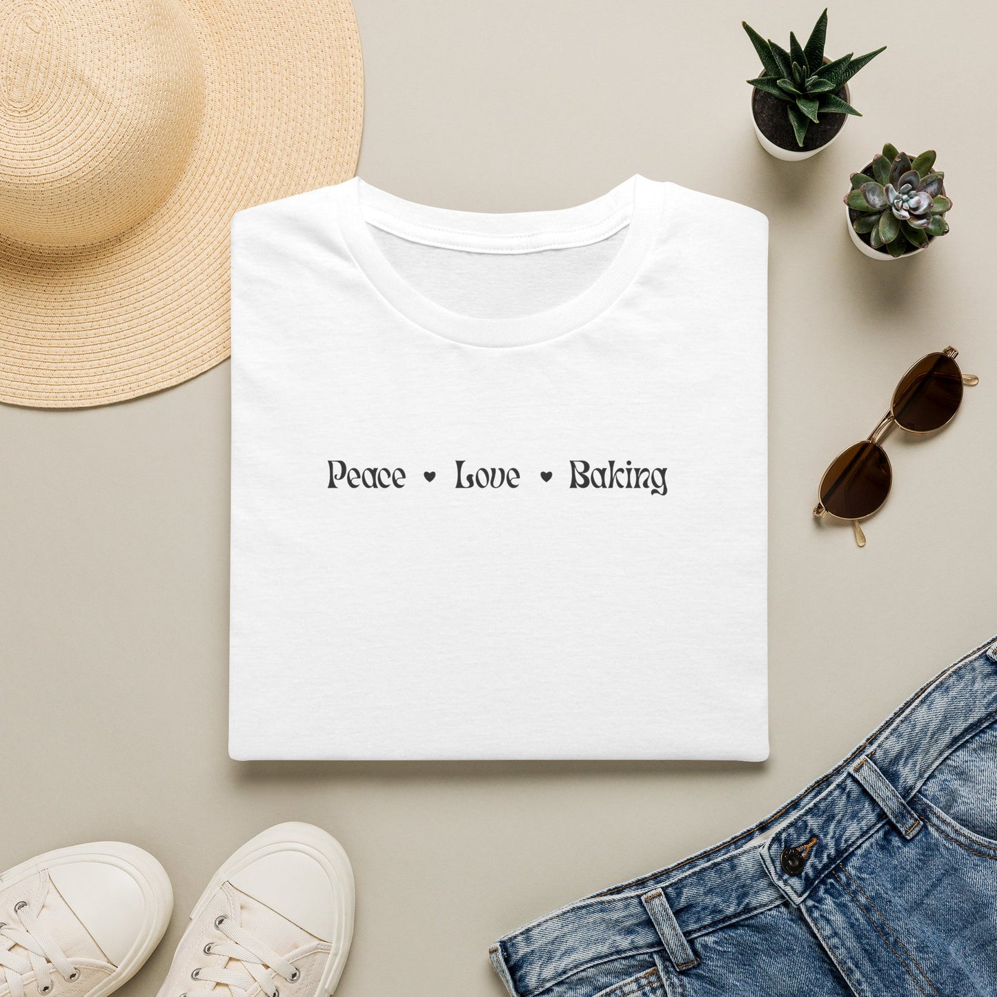 Peace • Love • Baking T‑Shirt