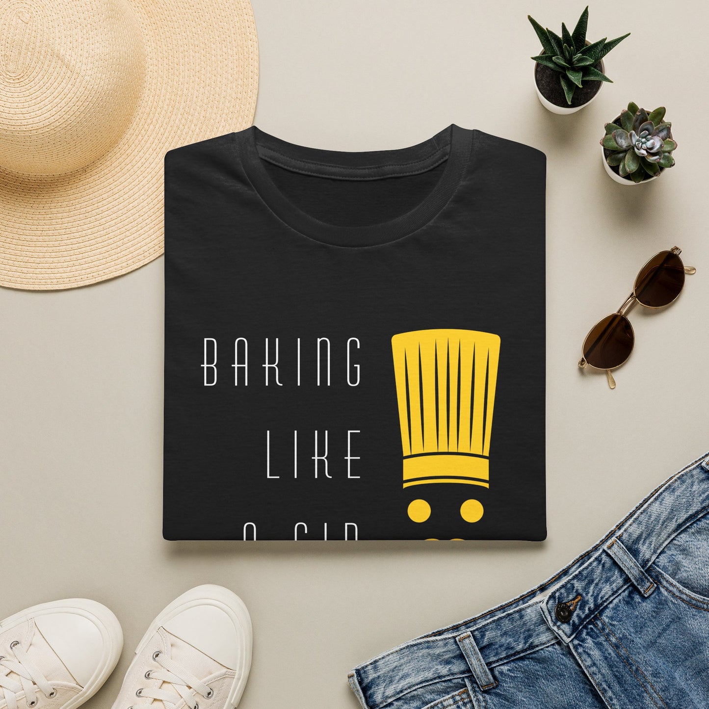Camiseta "Baking Like A Sir"