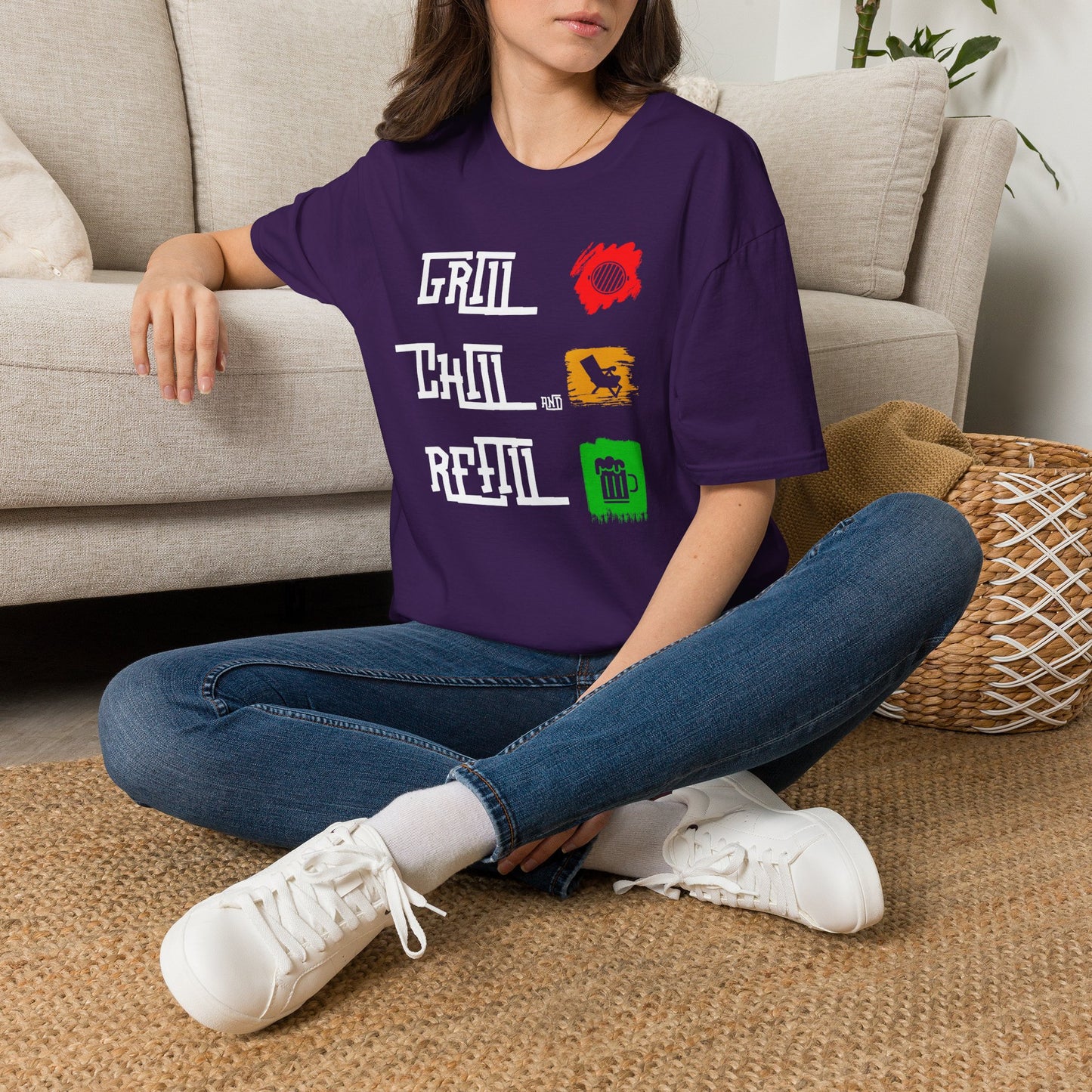 Camiseta Parrillada, Relajo y Más