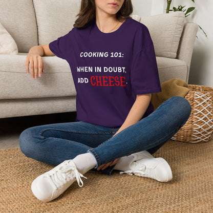 When In Doubt Add Cheese #2 T-Shirt
