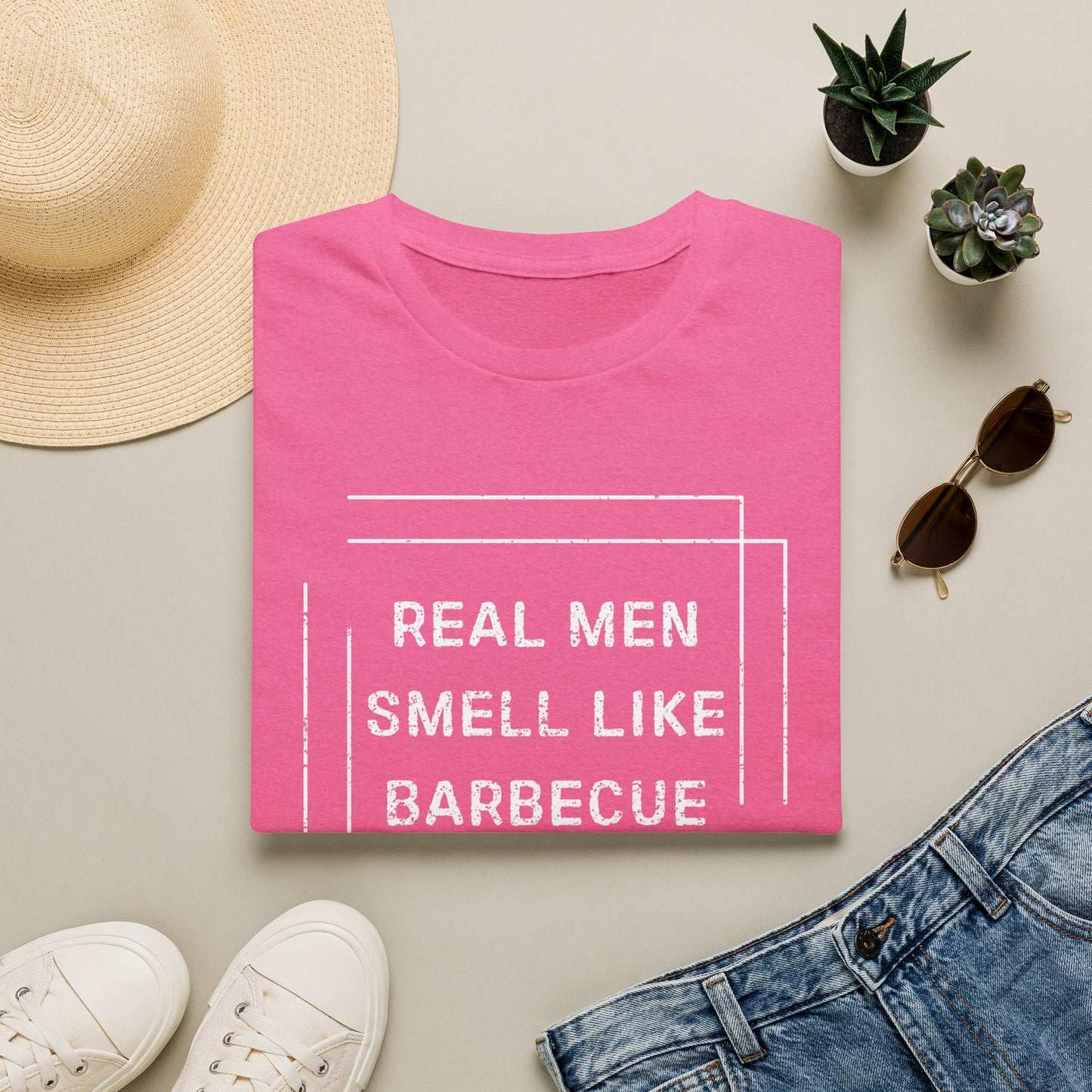 Real Men Smell Like Barbecue T-Shirt