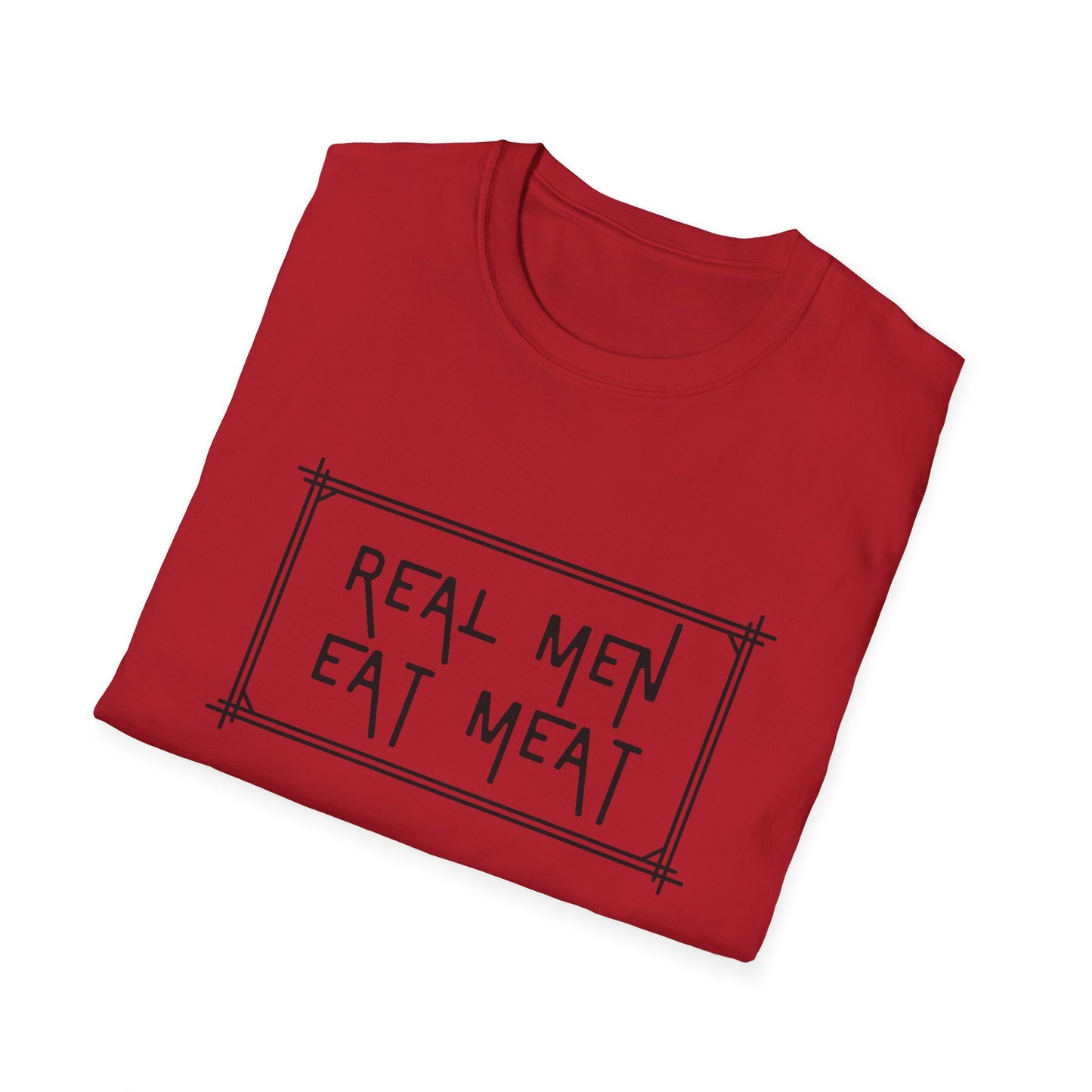 Camiseta Hombres de Verdad Comen Carne