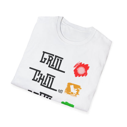 Camiseta Parrillada, Relajo y Más