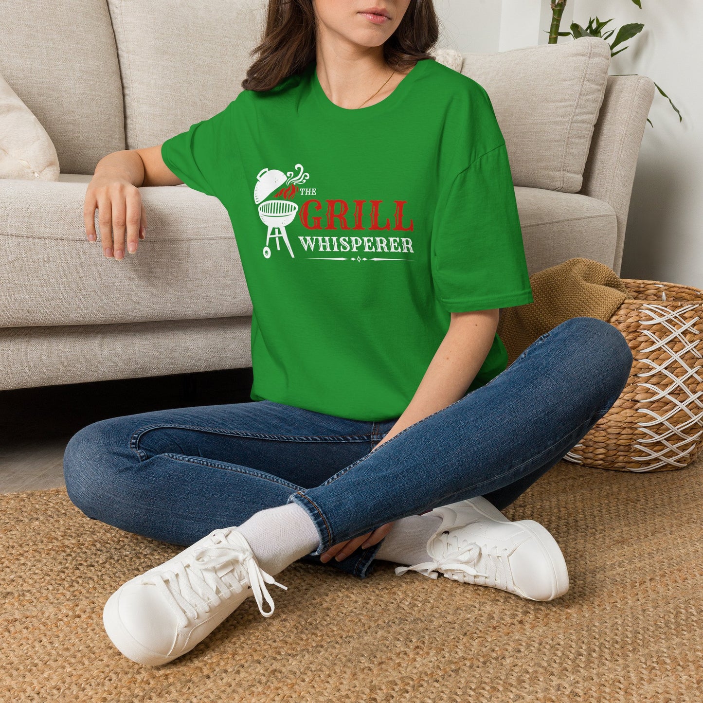 Grill Whisperer T-Shirt — Funny BBQ Chef Gift