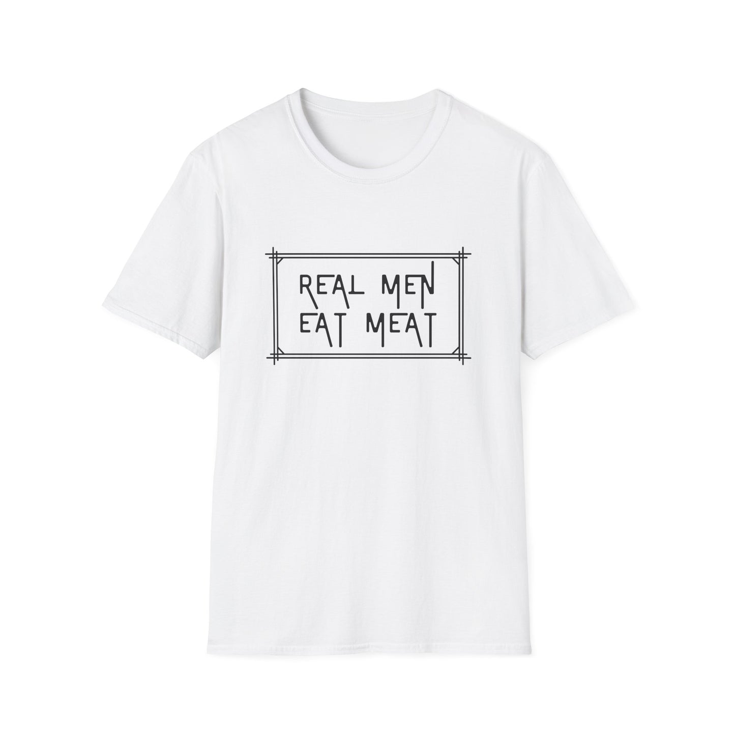 Camiseta Hombres de Verdad Comen Carne