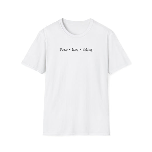 Paz • Amor • Repostería Camiseta