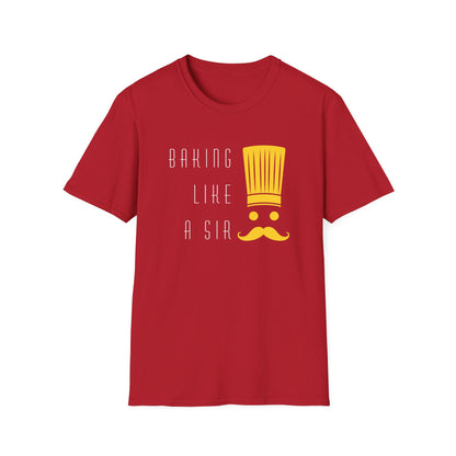 Camiseta "Baking Like A Sir"