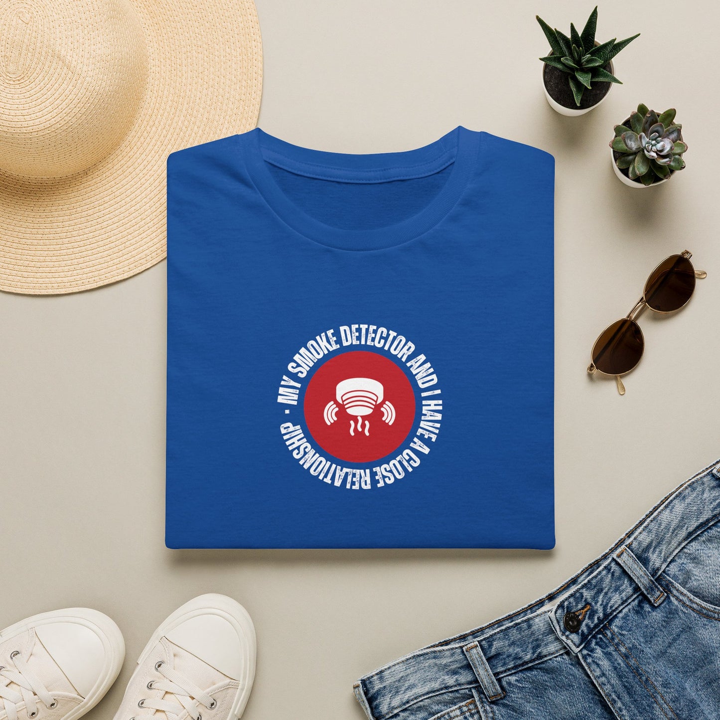 Mi detector de humo y yo tenemos una relación cercana - Camiseta