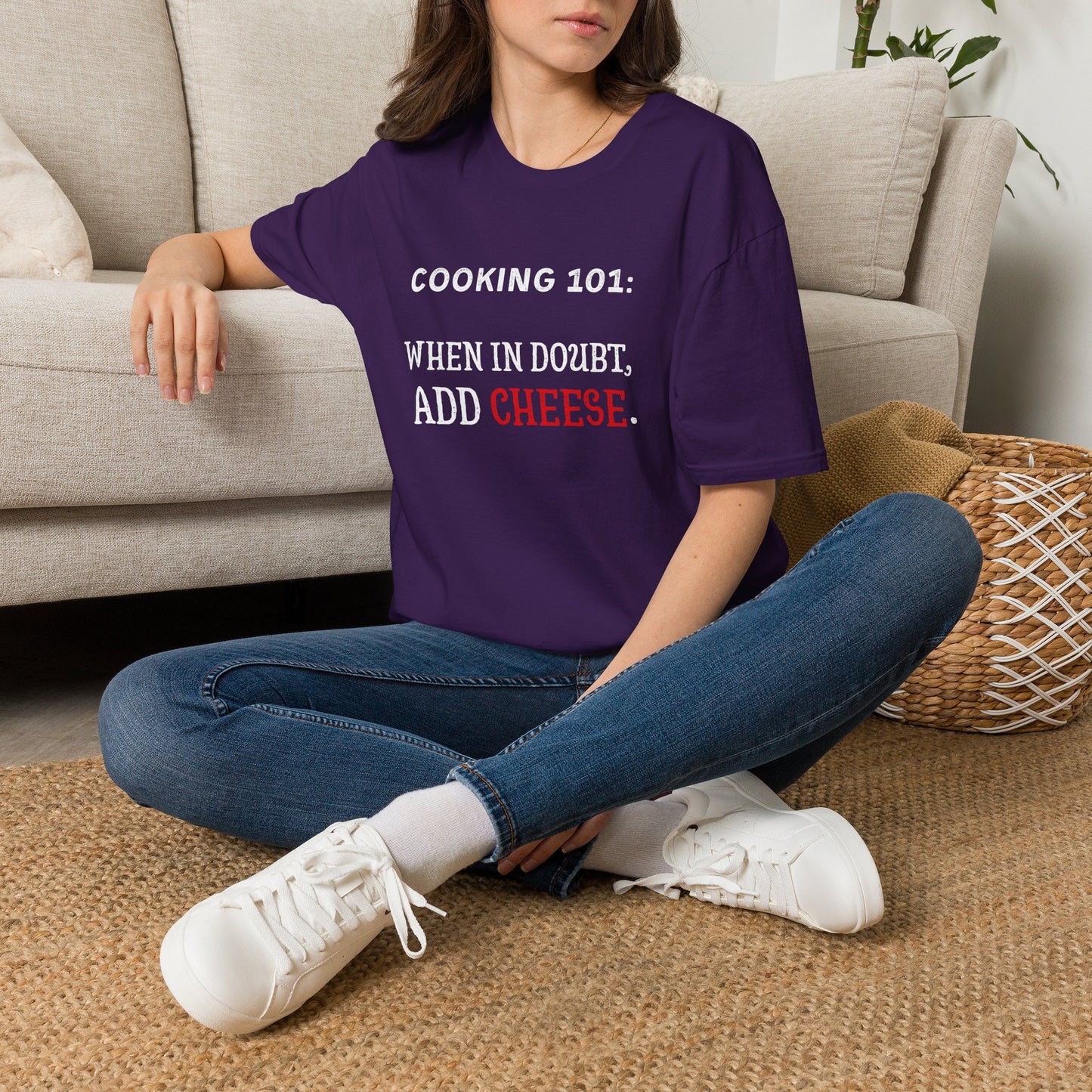 When In Doubt Add Cheese #1 T-Shirt