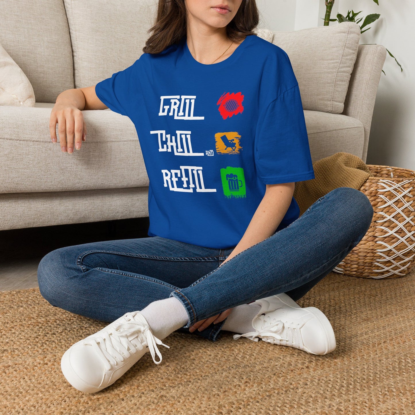 Camiseta Parrillada, Relajo y Más