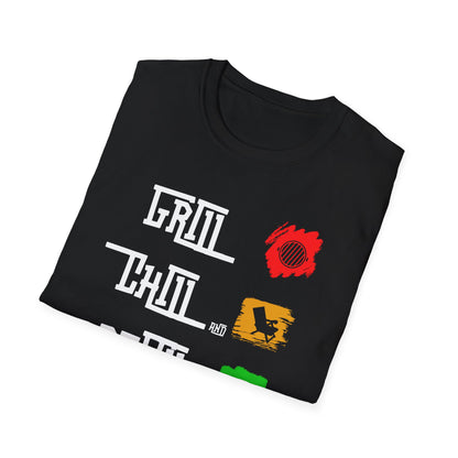 Camiseta Parrillada, Relajo y Más