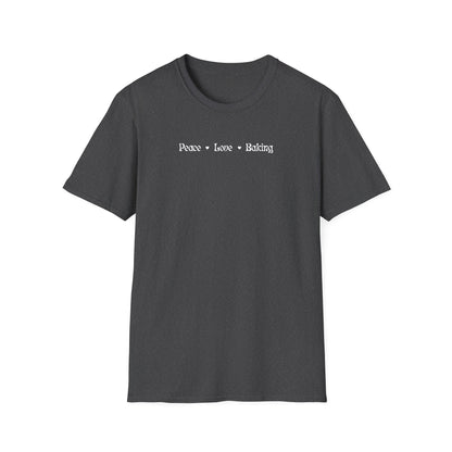Peace • Love • Baking T‑Shirt