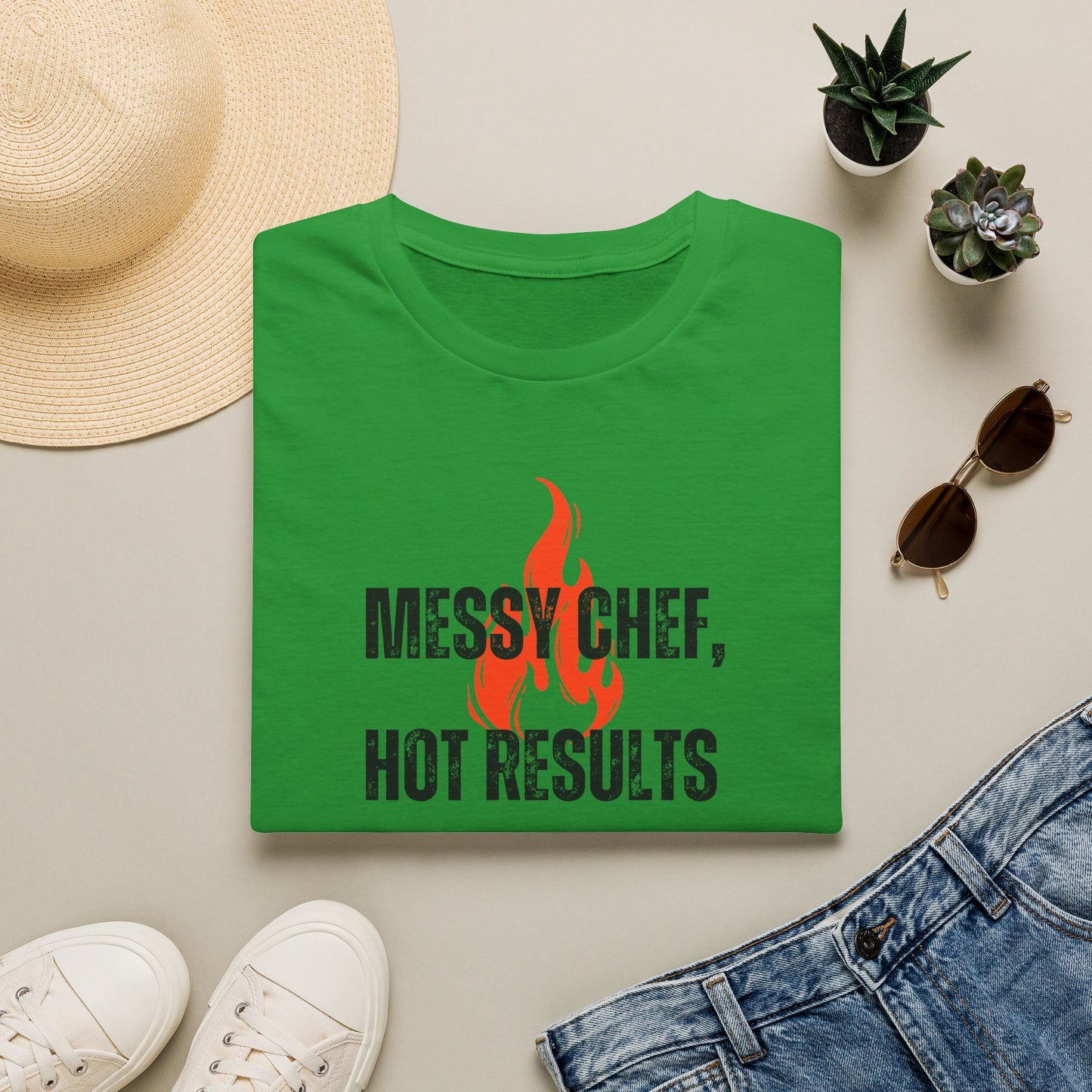 Chef desordenado, resultados excelentes Camiseta