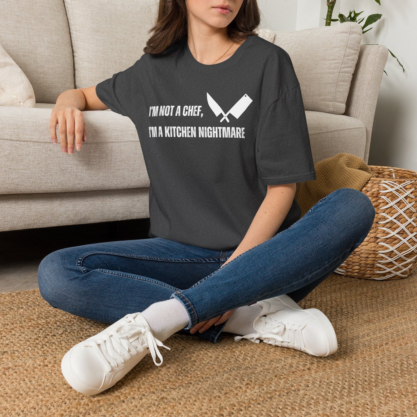 No soy chef, soy una pesadilla en la cocina. Camiseta