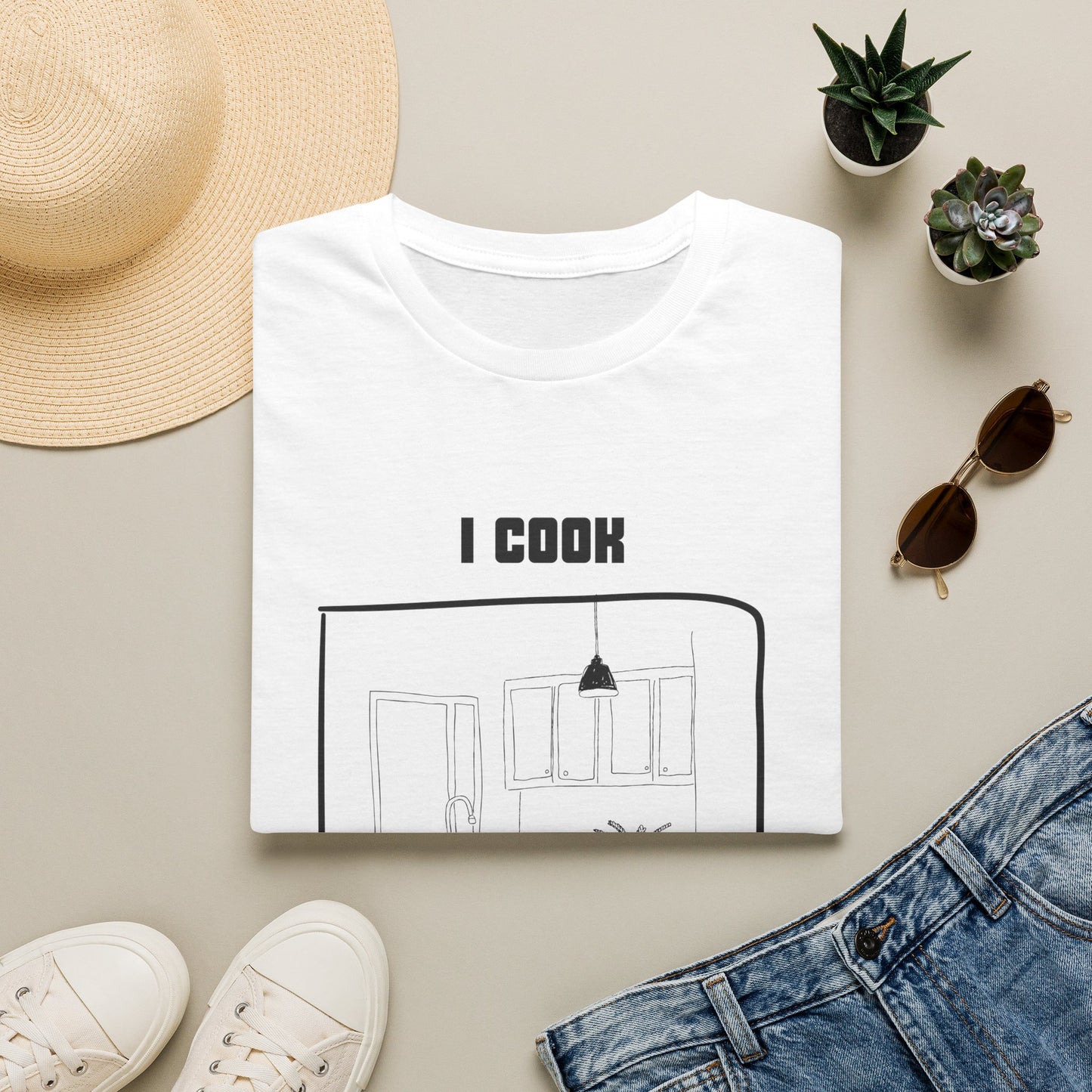 I Cook Therefore I Am #1 T-Shirt