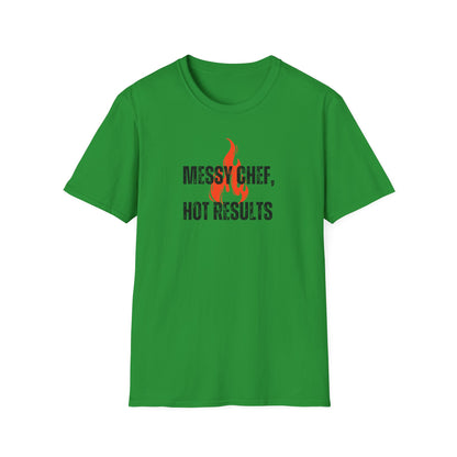 Chef desordenado, resultados excelentes Camiseta