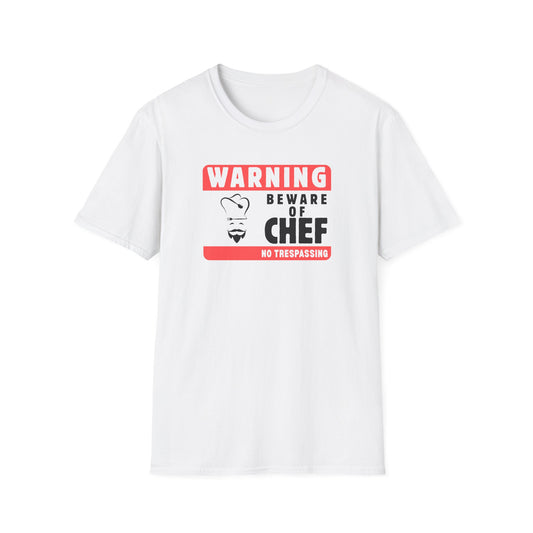 Warning: Beware of Chef T-Shirt