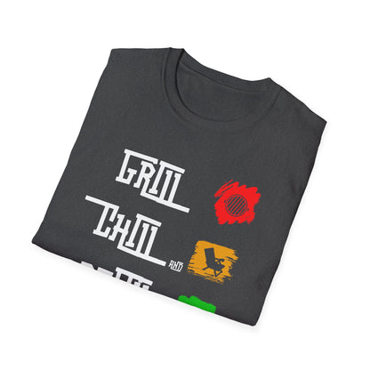 Camiseta Parrillada, Relajo y Más
