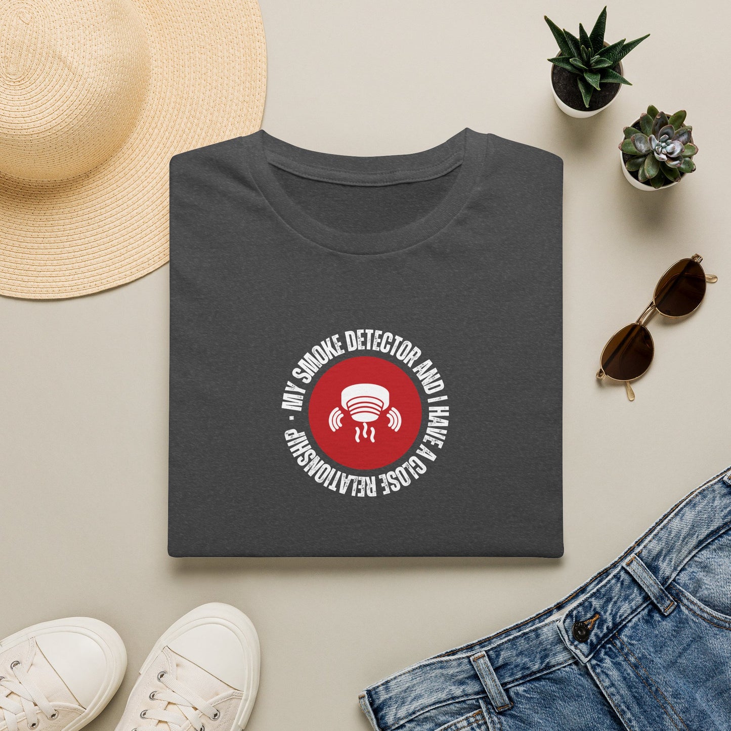 Mi detector de humo y yo tenemos una relación cercana - Camiseta