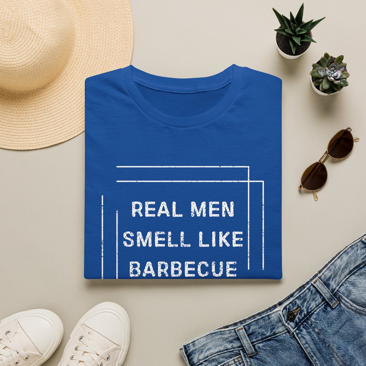 Real Men Smell Like Barbecue T-Shirt