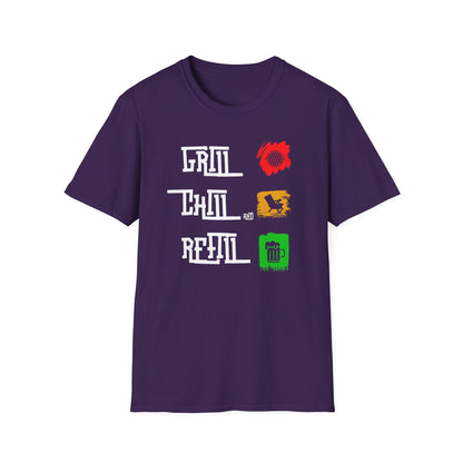 Camiseta Parrillada, Relajo y Más