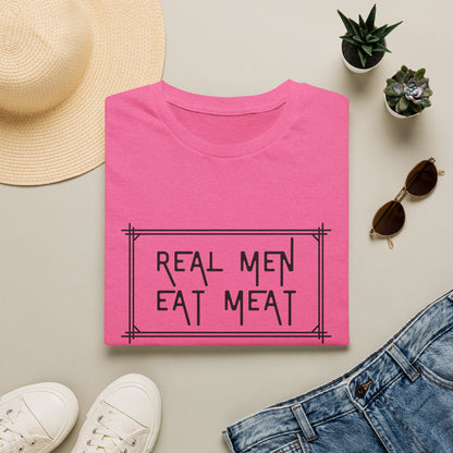 Camiseta Hombres de Verdad Comen Carne