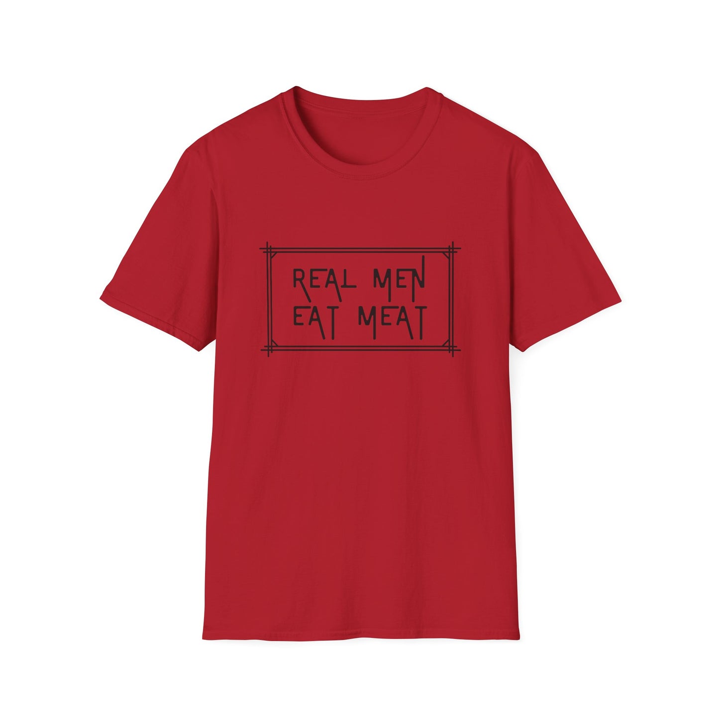 Camiseta Hombres de Verdad Comen Carne