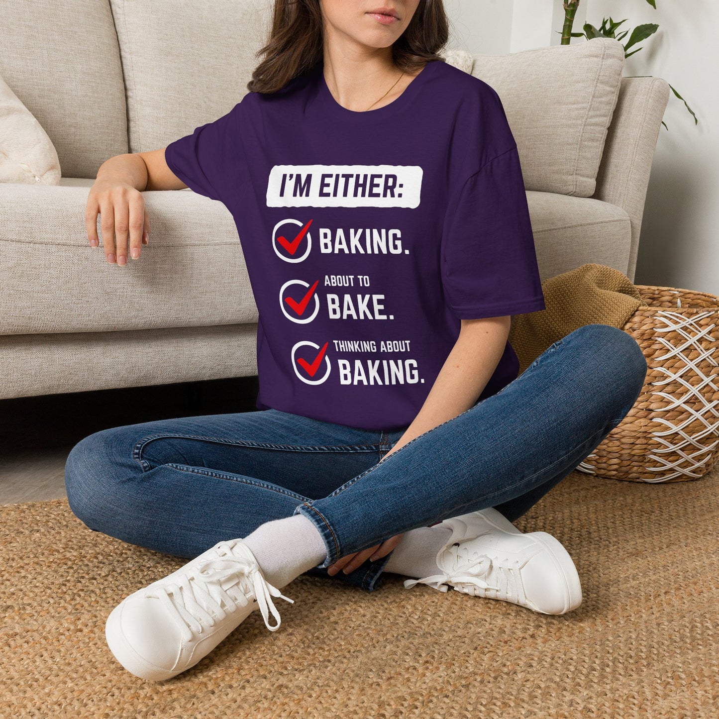 I'm Either Baking Or ... T-Shirt