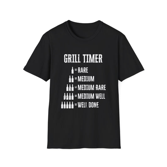 Camiseta con temporizador de parrilla