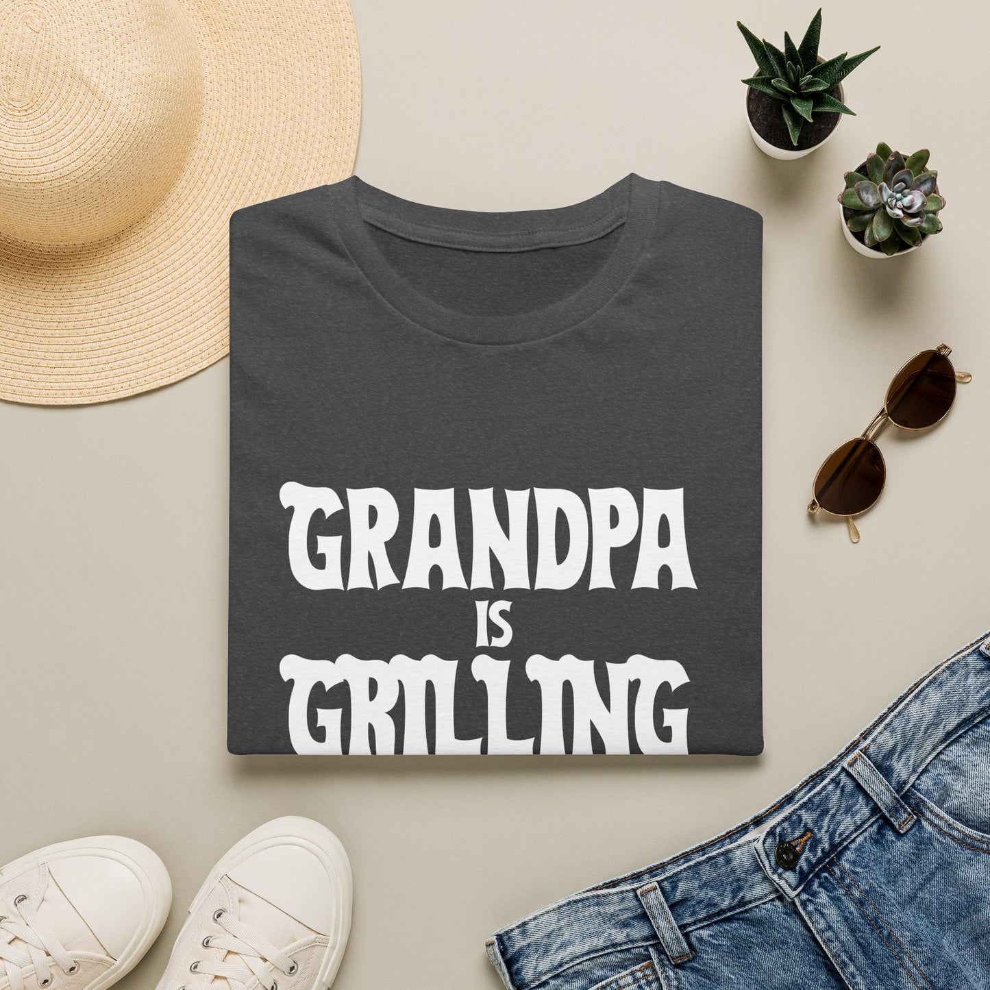 Grandpa Is Grilling T-Shirt