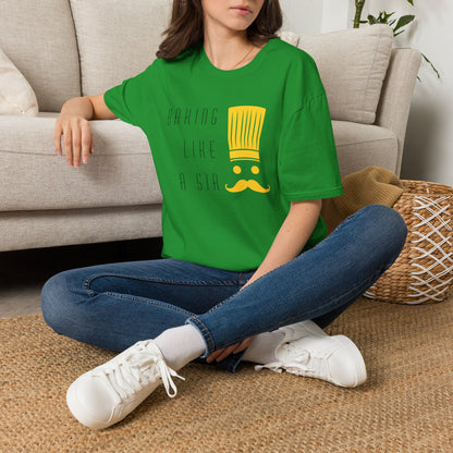 Camiseta "Baking Like A Sir"