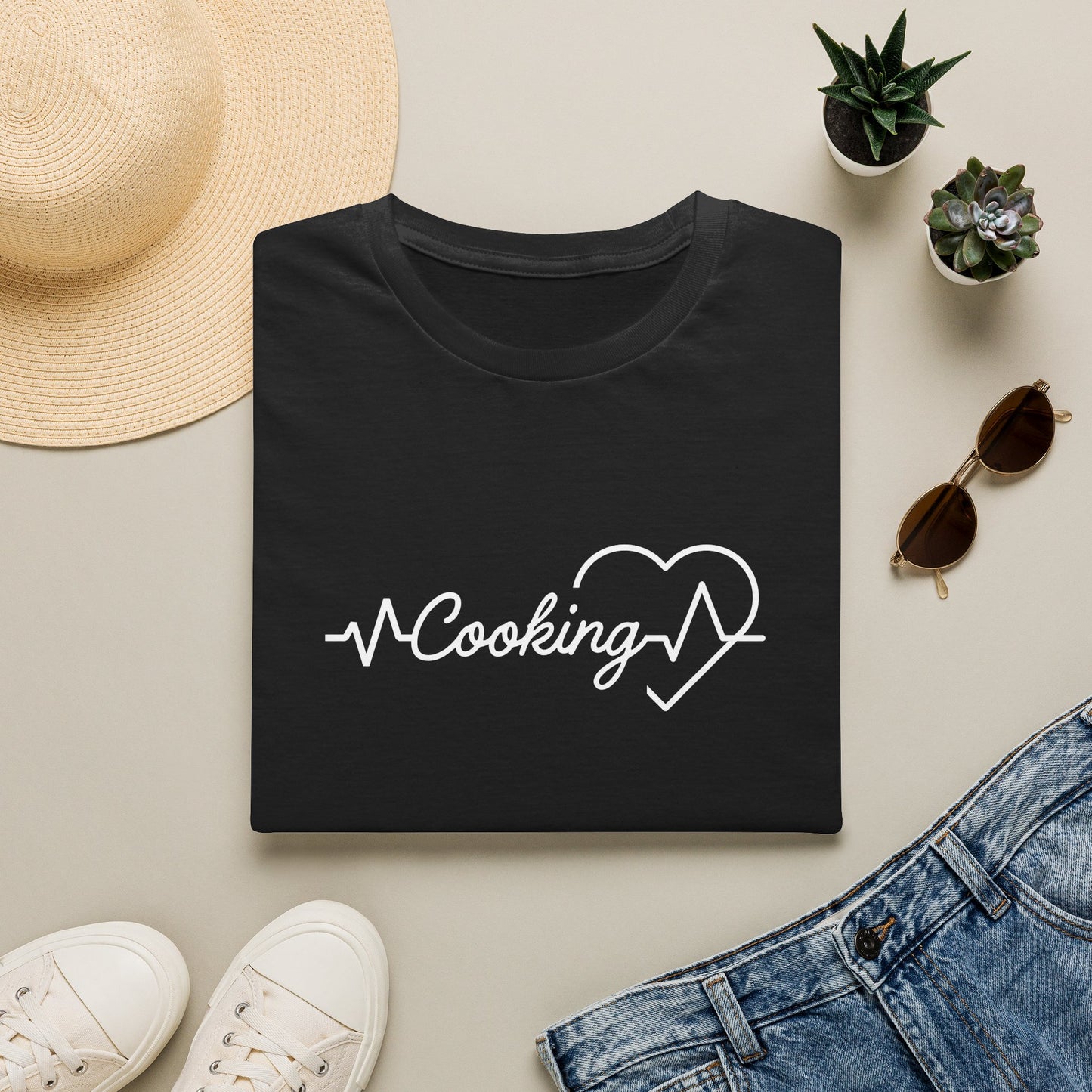 Cooking Heart Monitor T-Shirt