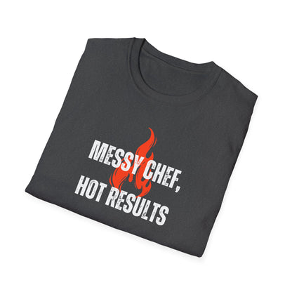 Chef desordenado, resultados excelentes Camiseta