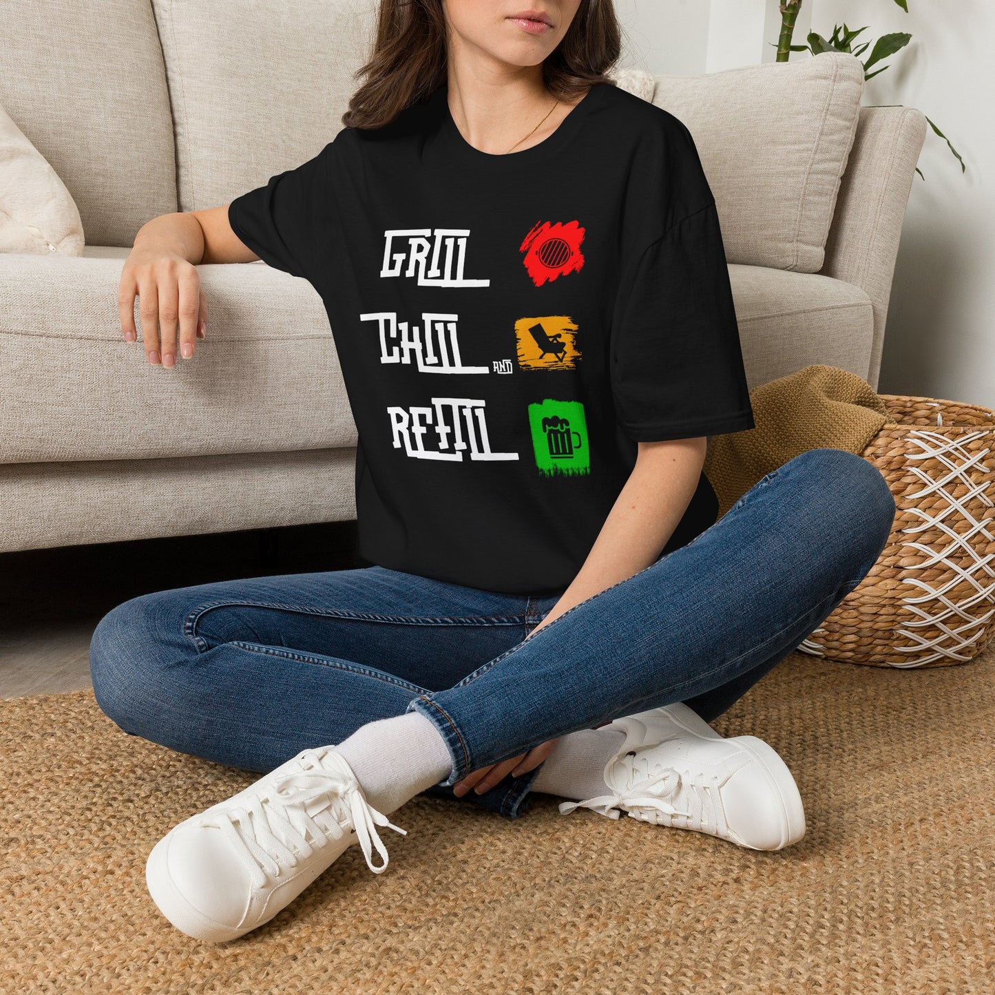 Camiseta Parrillada, Relajo y Más
