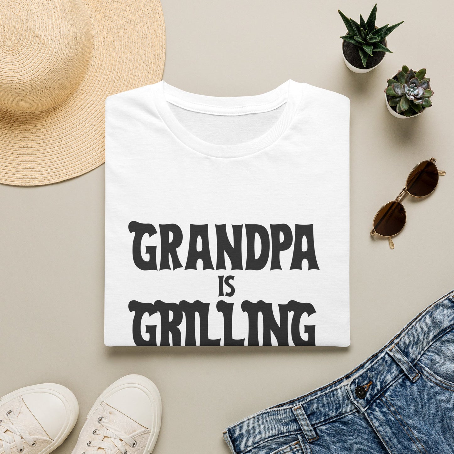 Grandpa Is Grilling T-Shirt