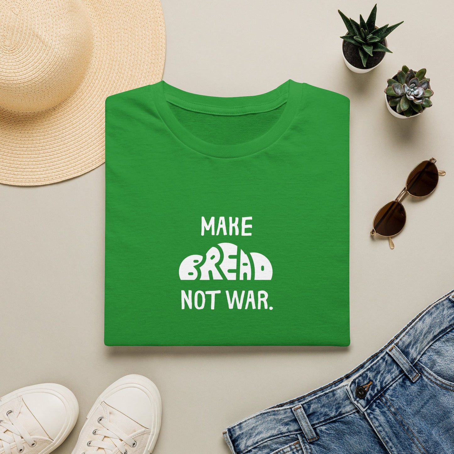Make Bread Not War T-Shirt
