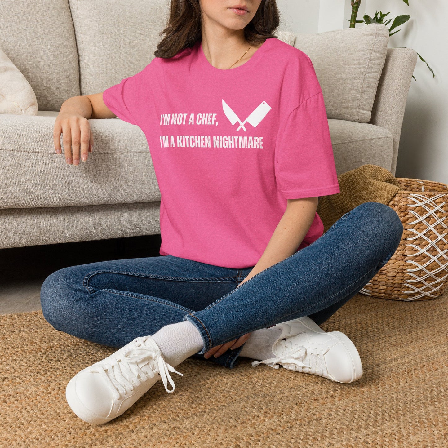 No soy chef, soy una pesadilla en la cocina. Camiseta