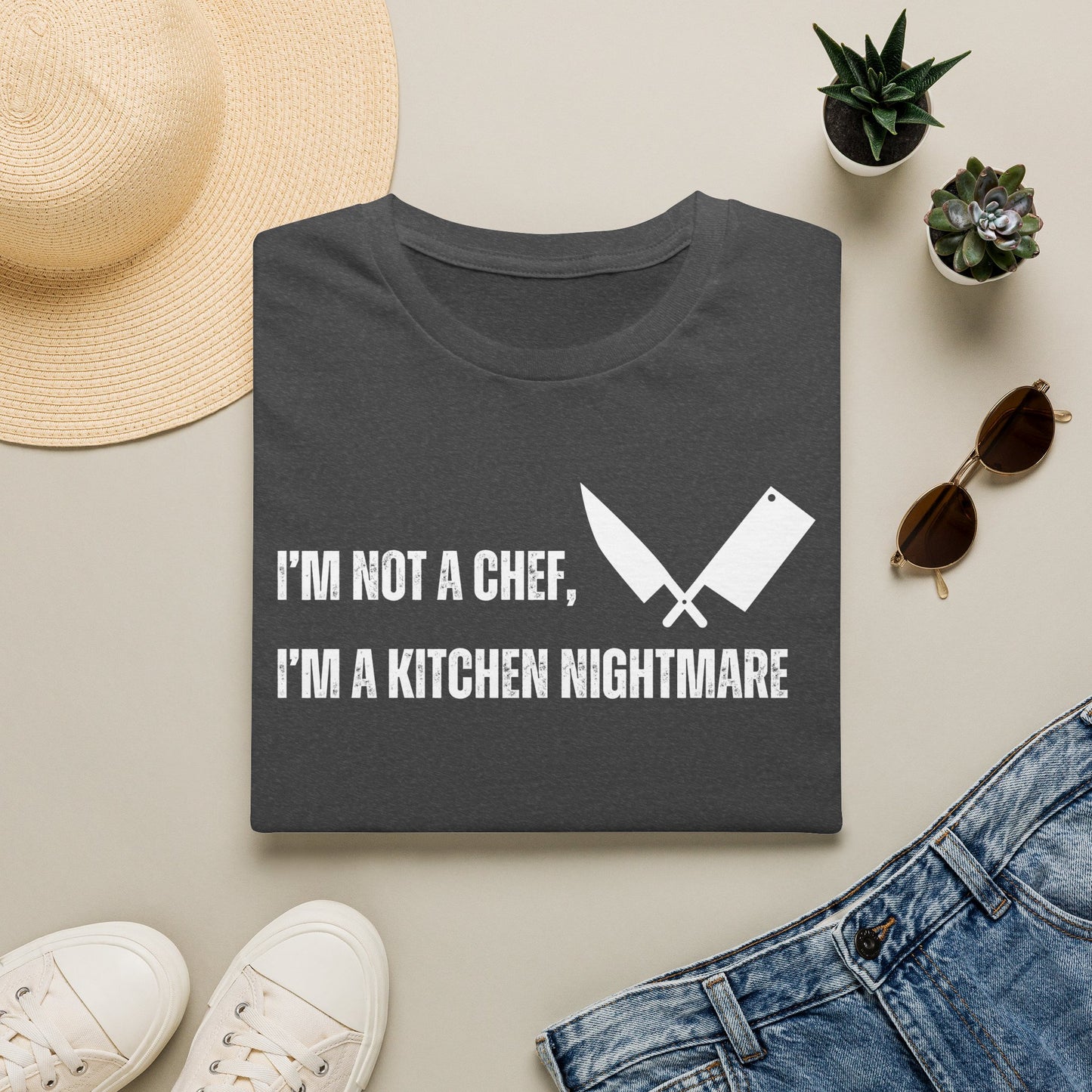 No soy chef, soy una pesadilla en la cocina. Camiseta
