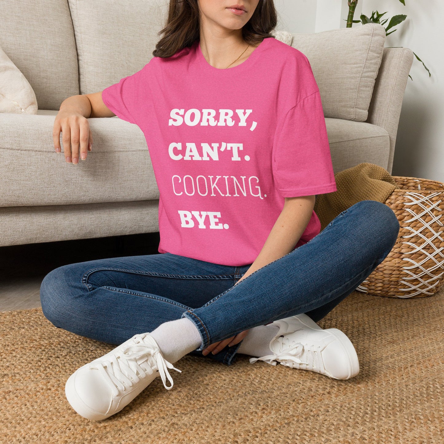 Sorry Can't Cooking Bye T-Shirt