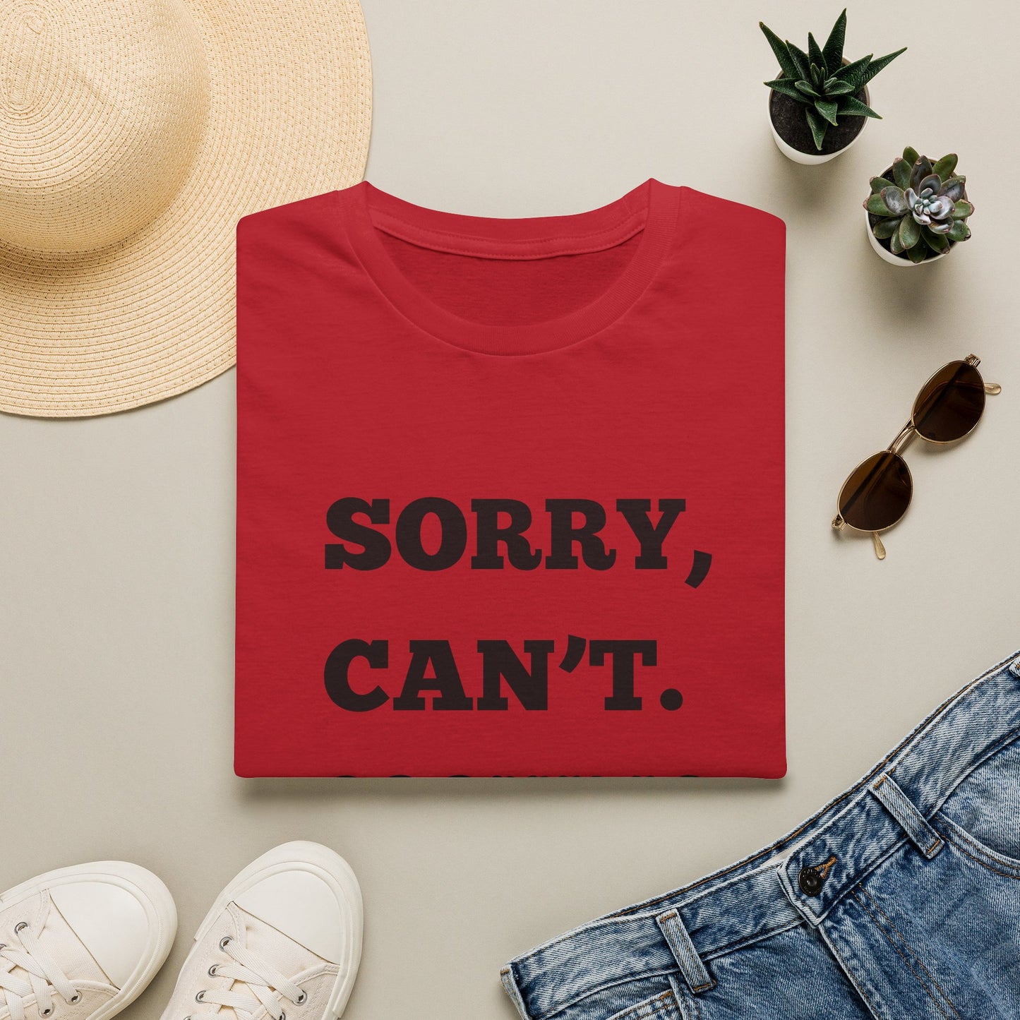 Sorry Can't Cooking Bye T-Shirt