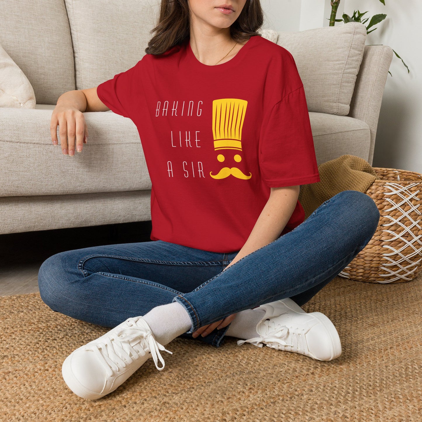Camiseta "Baking Like A Sir"