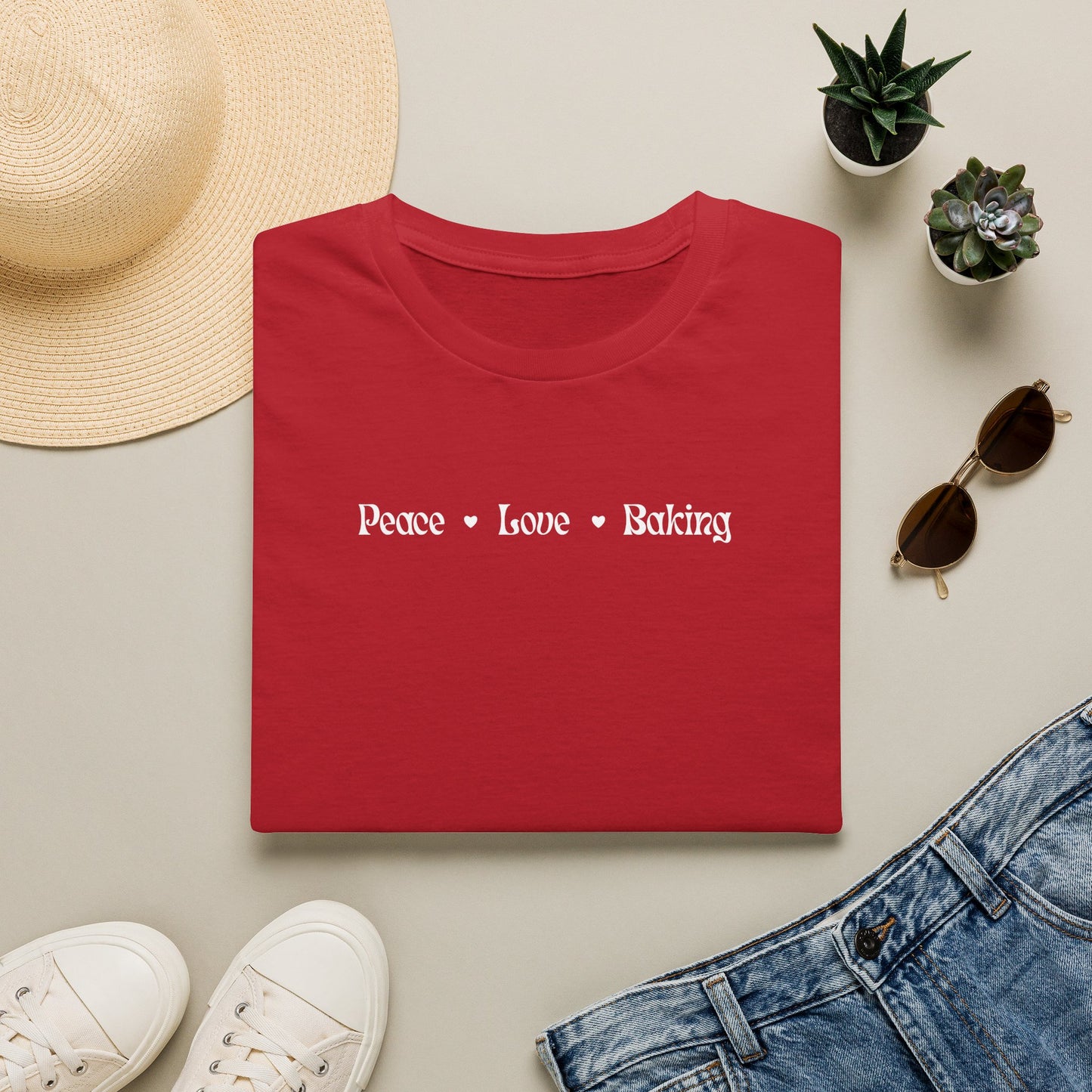 Peace • Love • Baking T‑Shirt