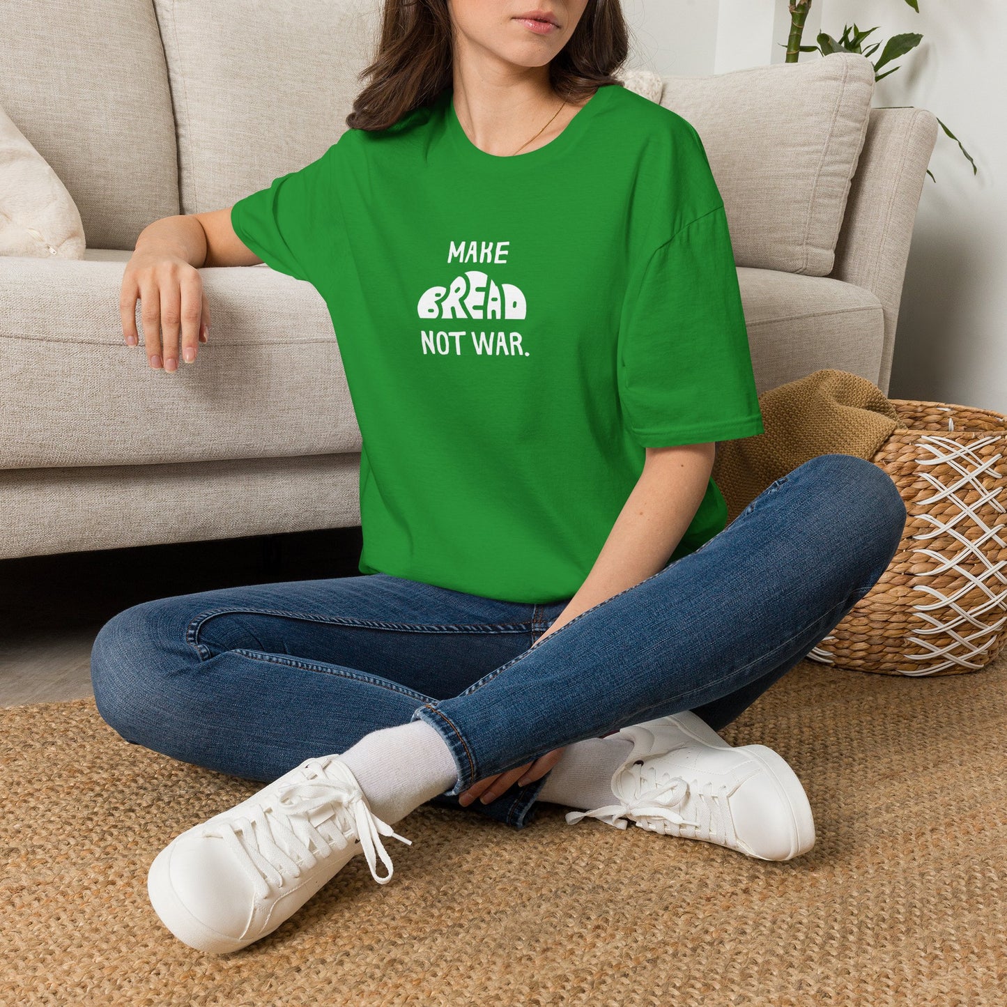 Make Bread Not War T-Shirt