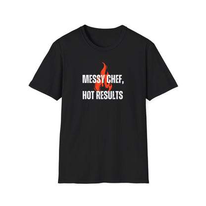 Chef desordenado, resultados excelentes Camiseta