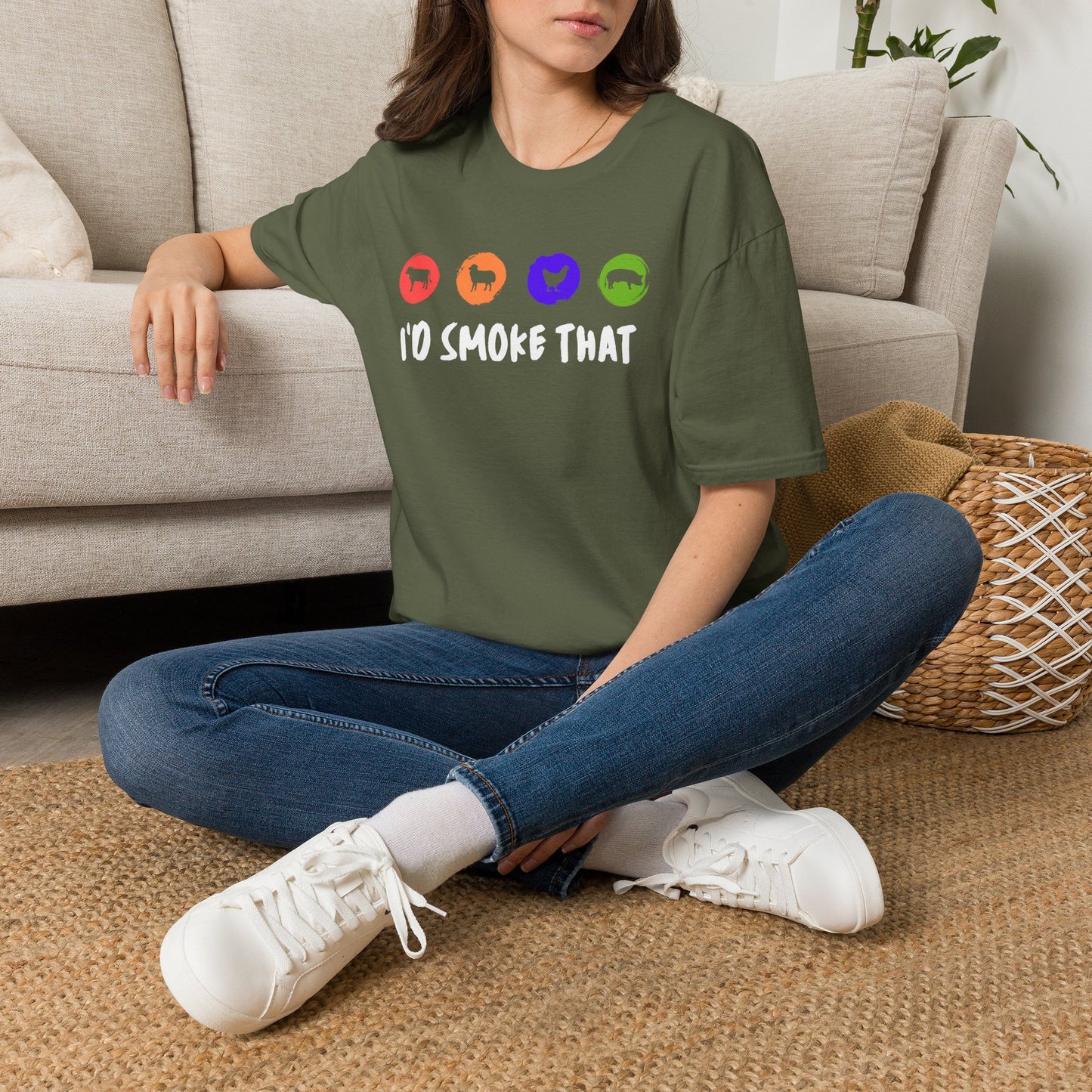 I'd Smoke That T‑Shirt