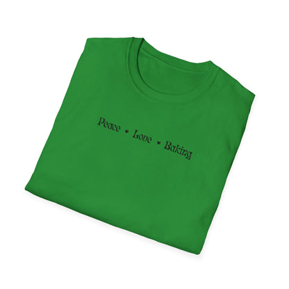Peace • Love • Baking T‑Shirt