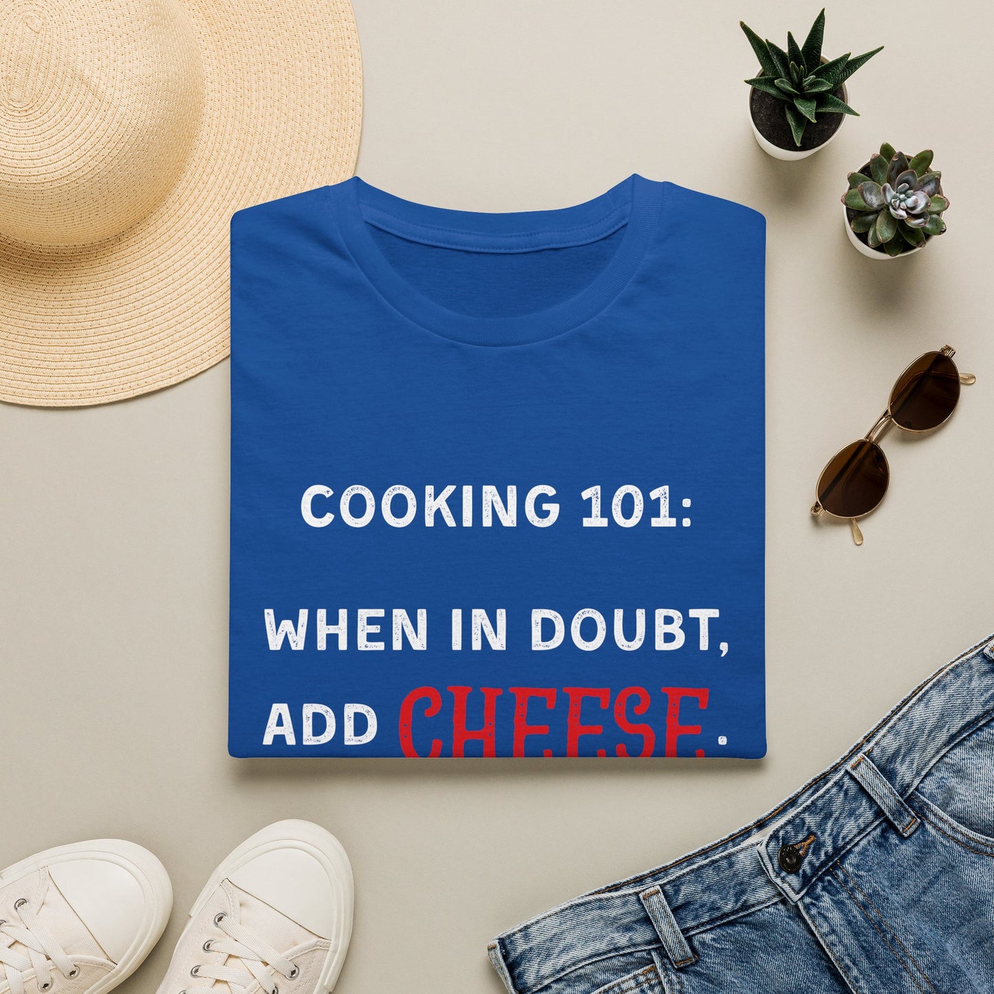 When In Doubt Add Cheese #2 T-Shirt