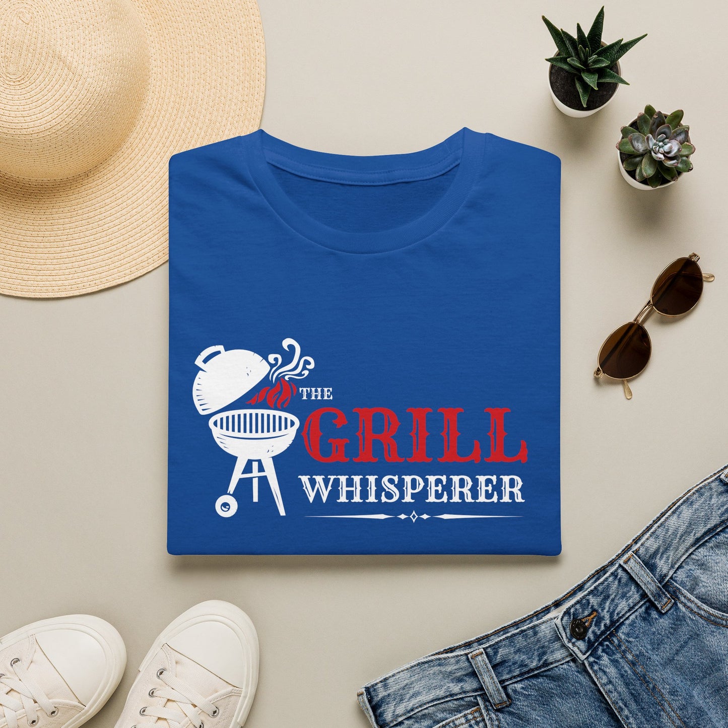 Grill Whisperer T-Shirt — Funny BBQ Chef Gift